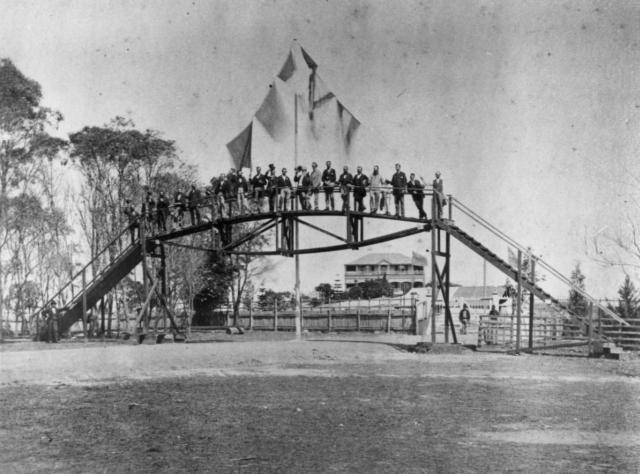 Historic photograph near Grangehill and the RNA grounds
